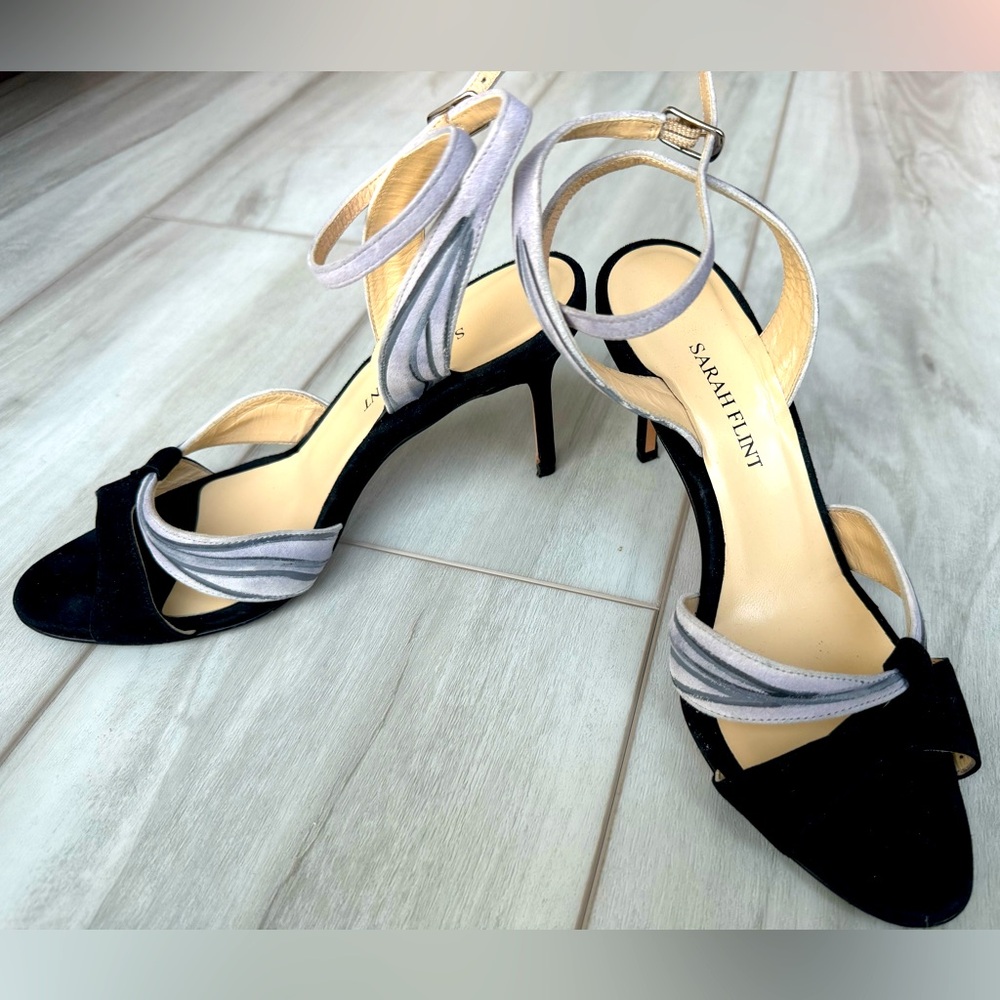 Sarah Flint beautiful black and grey heels. Size 35 originally $550